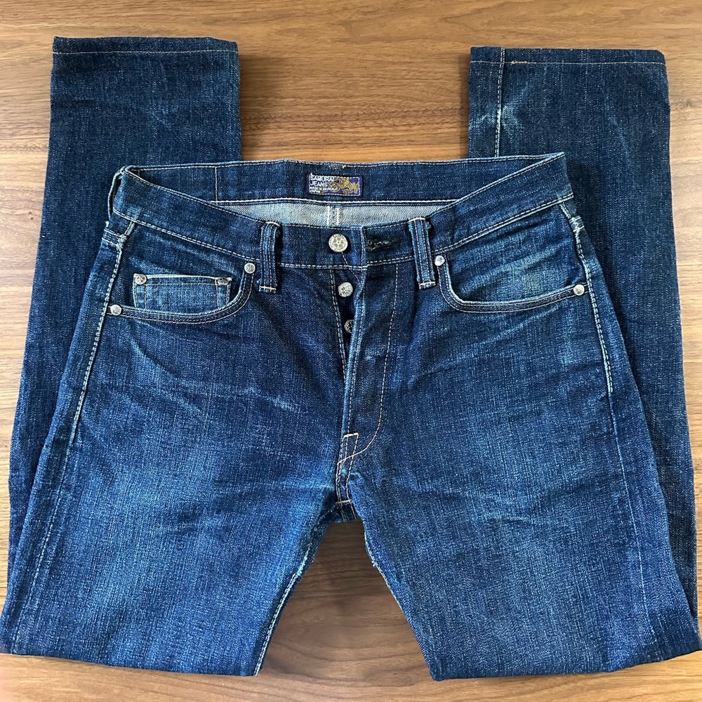 Men's Slim Straight Jeans - Blue